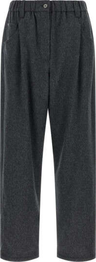 Brunello Cucinelli Dame Bukser Grå XS,