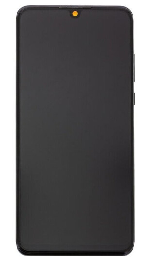 Huawei P30 Lite Lcd Screen + Touch Unit + Front Cover Black (For 48Mp Photo) (Service Pack)
