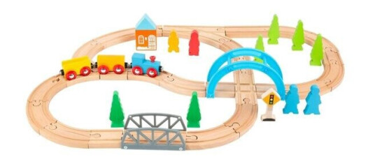 Small Foot Wooden Train Set Big Journey 40 pcs. Small Foot Wooden Train Set Big Journey 40 pcs.