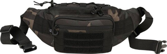 Brandit MOLLE Midjeveske / Crossbody 600D Polyester Svart, Brun, Grønn