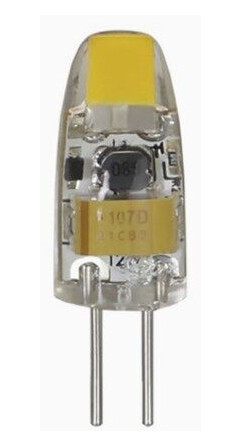 Star Trading Illumination LED 12V Klar G4 2800K 100lm Dim 1W (15W)