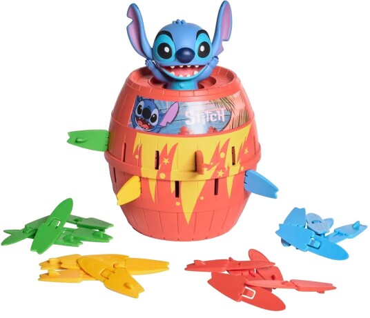 Disney Lilo & Stitch Pop Up Brettspill for Barn 4+ Med Finmotorikk Disney Lilo & Stitch Pop Up Brettspill for Barn 4+ Med Finmotorikk
