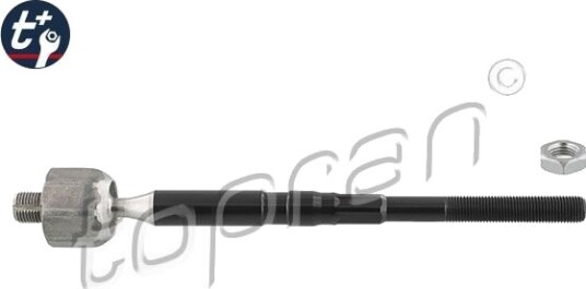 Aksialledd, parallellstag TOPRAN 600 752 Aksialledd, parallellstag TOPRAN 600 752