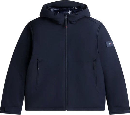 Tommy Hilfiger Tech Hooded Padded Jacket NAVY BLUE M