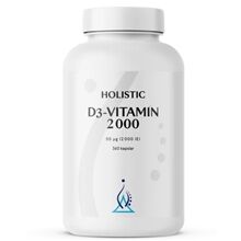 Holistic D3-vitamin 360 kapsler