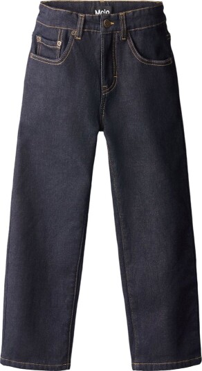 Molo Jeans m. Fleece Andy Varm Vasket Indigo Molo 10 år (140) Jeans Marineblå