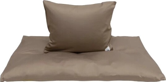 Cozy Cloud sengesett   Sand 65 x 80 cm Brun