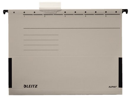 Leitz 19863085 A4 Fotoark Kartong Grå 275 G/M? 348 Mm 260 Mm