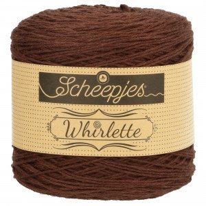 Scheepjes Whirlette Garn Unicolor 863 Sjokolade