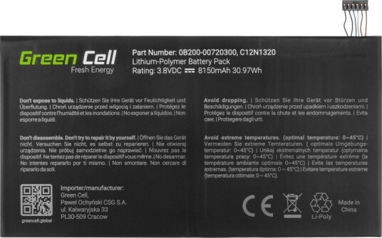Batteri til Asus T100 etc Batteri til Asus T100 etc