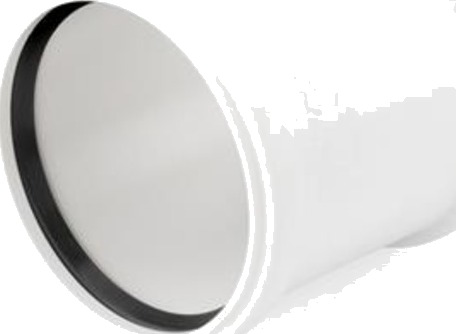 RAUPIANO SKYVEKOBLING DN110 Hvit