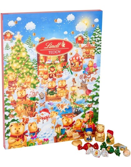 Lindt Teddy Adventskalender 170 g Lindt Teddy Adventskalender 170 g