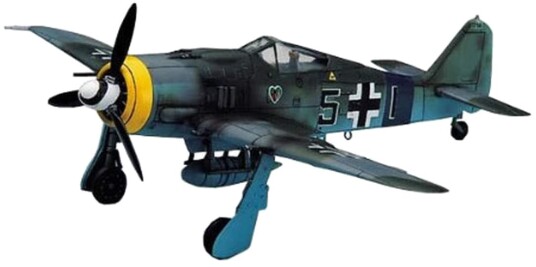 Academy 12480 Focke Wulf FW190 Modellfly Byggesett 1:72