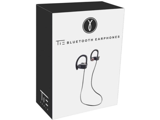 Tie Studio Bluetooth 4.1 Sport Sport In Ear Hovedtelefoner Bluetooth® Sort Headset, Lydstyrkeregulering, Svedresistent