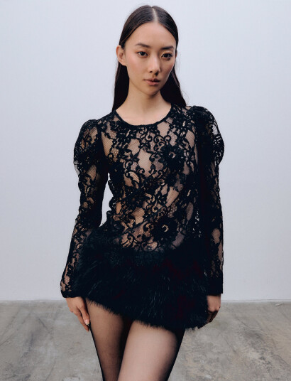 Ida Sjöstedt Maxine Top - Black - 38