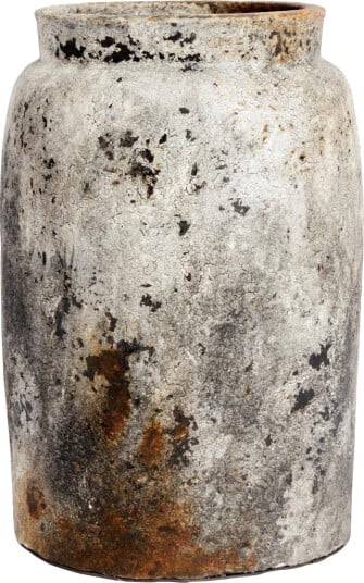 MUUBS Echo krukke h40 cm Ø26 cm Rust-grå MUUBS Echo krukke h40 cm Ø26 cm Rust-grå