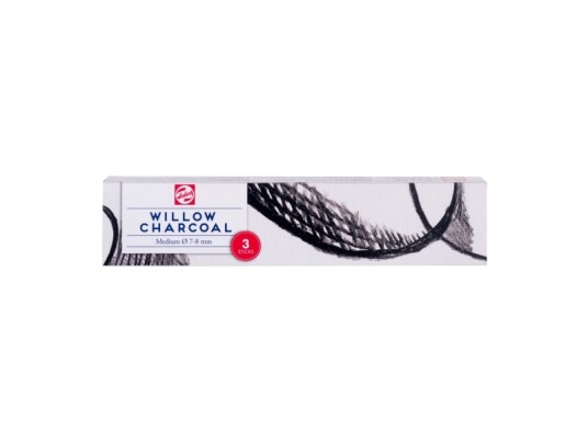 Talens Medium Charcoal 3 Sticks