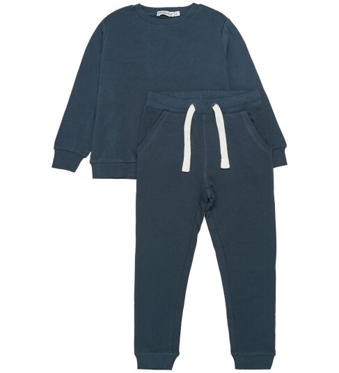 Minymo Sweat Set (2-Pcs) Blue 128 Minymo Sweat Set (2-Pcs) Blue 128