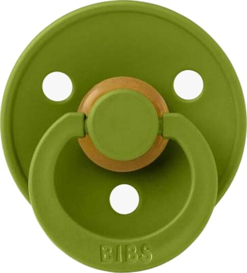 BIBS Pacifier Colour Anatomical Latex Wasabi Size 1