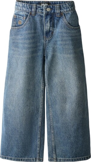 Molo Jeans Askio Tonet Vintage Blue Molo 10 år 140 Jeans Blå