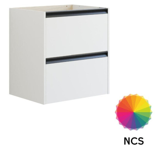 Dansani Inzo Classic Servantskap med Integrert Grep 2 Skuff NCS Farge / 60cm