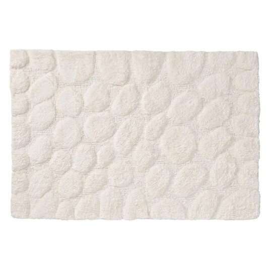 Sealskin Pebbles Badematte 60x90 Elfenben