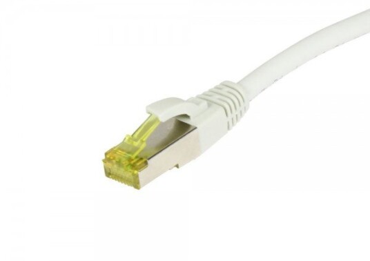Patchkabel Rj45 Cat6a 500Mhz 2M Hvit Sstpsftp Tpelszhultraflex Awg26 Med Cat7 Råkabel Synergy 21