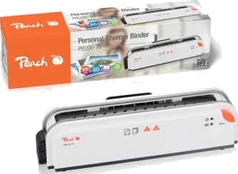 Peach termisk innbindingsenhet A4 opptil 300 ark hvit Peach termisk innbindingsenhet A4 opptil 300 ark hvit