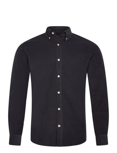 Morris Douglas Cord Shirt Slim Fit Navy XS Morris Douglas Cord Shirt Slim Fit Navy XS
