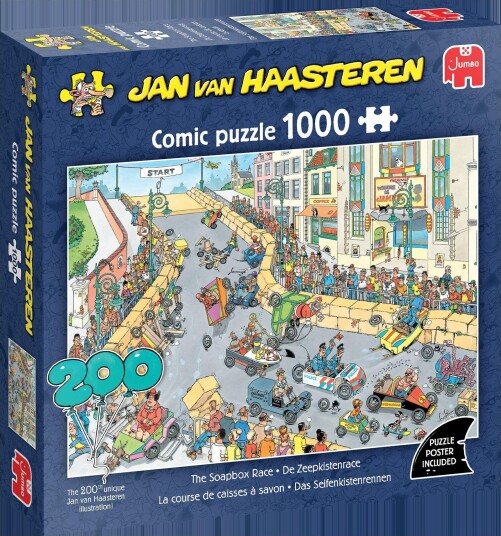 Jan Van Haasteren Puslespill   1000 brikker   Kassebill??pet