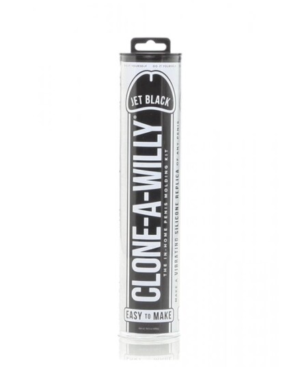 Clone-A-Willy DIY Homemade Dildo Clone Kit Jet Black   - Svart