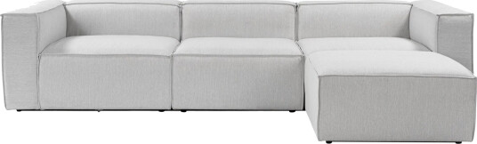 Redlands Sofa med Sjeselong 3 seter   Grå