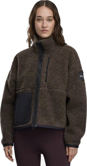 Canada Goose Simcoe fleece jacket bd L grå dame Canada Goose Simcoe fleece jacket bd L grå dame