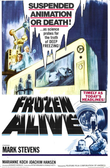 Frozen Alive DVD