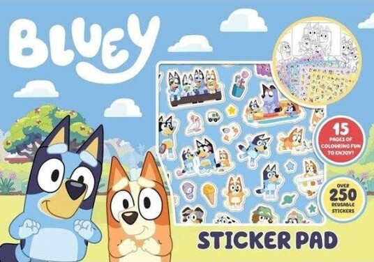 Alligator BLUEY Sticker Pad