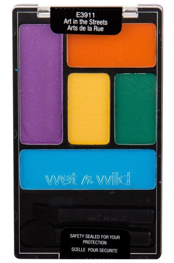 Wet N Wild Color Icon Eyeshadow Palette E3911 Art In The Streets 5 Shades 6 G