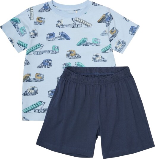 Minymo Skyway T-Shirt+ Shorts Sett AOP 104