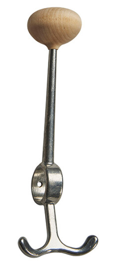 Essem Design Oskar krok aluminium, knott av bj?rk