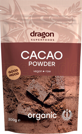 Dragon Superfoods Kakaopulver Ø 200g Dragon Superfoods Kakaopulver Ø 200g