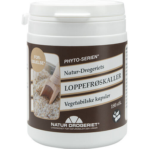 Natur Drogeriet Natur-Drogeriet Loppefrøskaller Kapsler 180 Kapsler