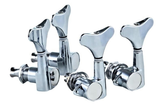 Ortega Guitars Ortega Otmeb22-Cr Mekanikk Bass 2+2, Chrome