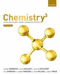 Chemistry(3) Av Andrew (Head Of Department Of Chemistry Head Of Department Of Chemistry University Of Bath) Burrows, John (Emeritus Professor In The C