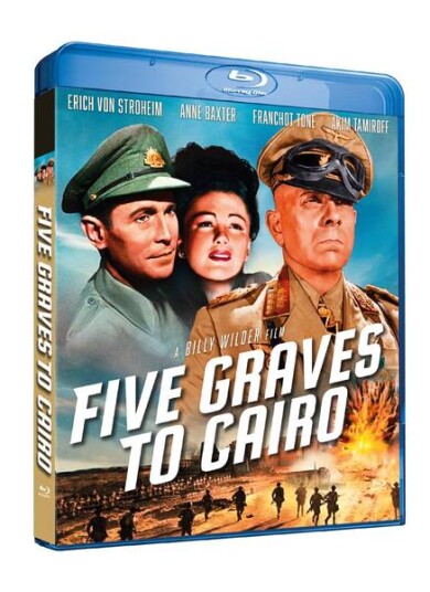 Five Graves To Cairo Veien Til Kairo 1943 BluRay