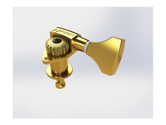 Hipshot Classic Open Guitar Tuning Machines - Treble Side Right - Gull
