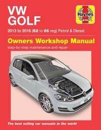 Vw Golf Petrol & Diesel ('13-'16) 62 To 66 Av Mark Storey