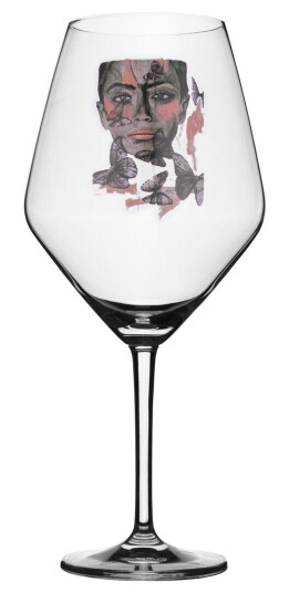 Carolina Gynning Butterfly Queen r?dvinsglass 75 cl