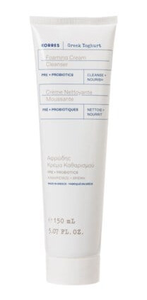 Korres Greek Yoghurt Foaming Cream Cleanser 150ml