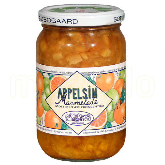 Søbogaard Appelsinmarmelade søtet m eple 400g