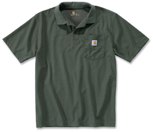 Carhartt Contractors Work Pocket Polo skjorte XS Grønn