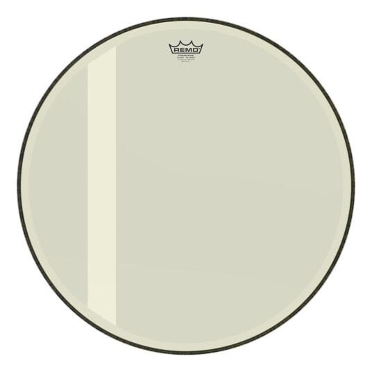 Remo P3-1024-00-Flt Bass Powerstroke 3 Hazy Felt Tone 24" Diameter